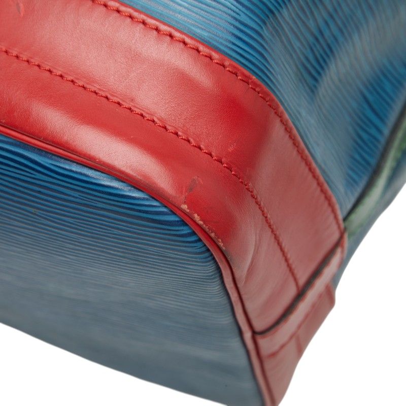 Louis Vuitton Epi Noe Tricolore Shoulder Bag Toledo Blue Borneo Green Castilian — view 4