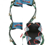 Louis Vuitton Epi Noe Tricolore Shoulder Bag Toledo Blue Borneo Green Castilian — view 9