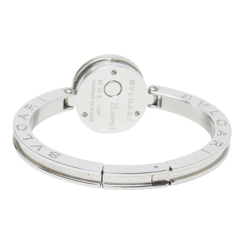 Bvlgari Watch Black Silver Stainless Steel — view 5