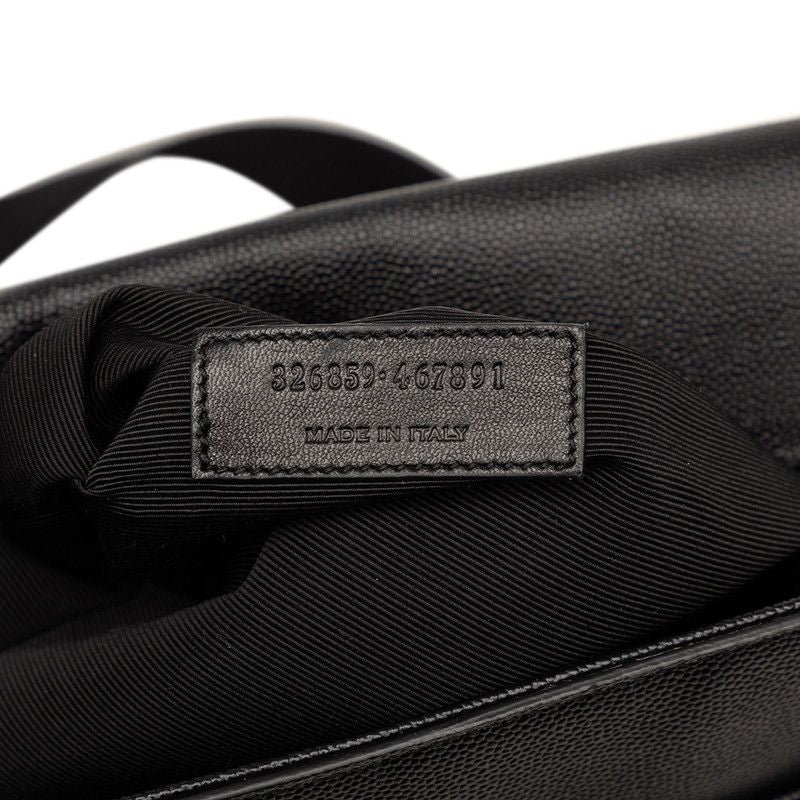 Saint Laurent Shoulder Bag / Black / Leather / — view 8