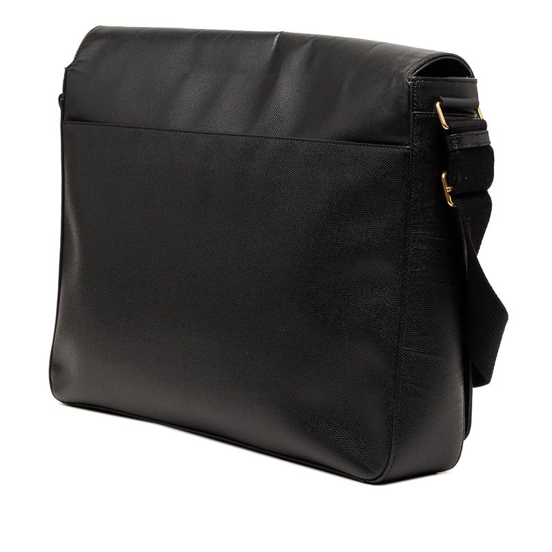 Saint Laurent Shoulder Bag / Black / Leather / — view 2