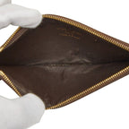 Louis Vuitton Monogram Pochette Felicie Brown 1- Pouch — view 6