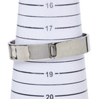 Fendi FF Logo M Silver Metal 1- Bracelet — view 6