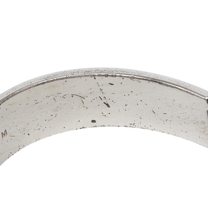 Fendi FF Logo M Silver Metal 1- Bracelet — view 4