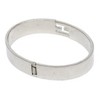 Fendi FF Logo M Silver Metal 1- Bracelet — view 2