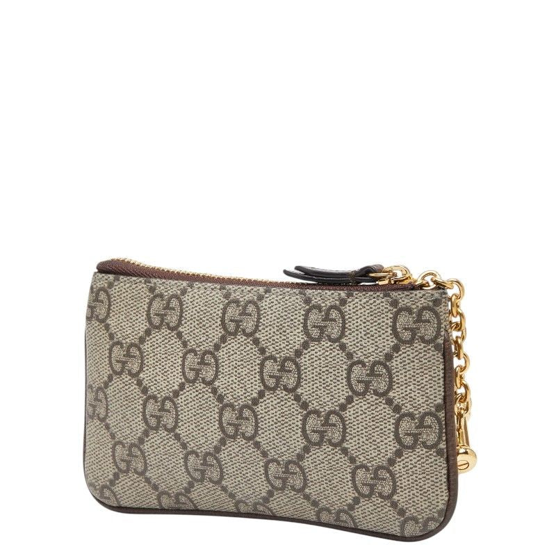 Gucci Ophidia GG Supreme Coin Purse Beige Brown Leather — view 2