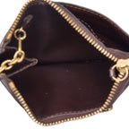 Louis Vuitton Monogram Vernis Pochette Cles NM Coin Case Amaranth Purple Patent — view 6