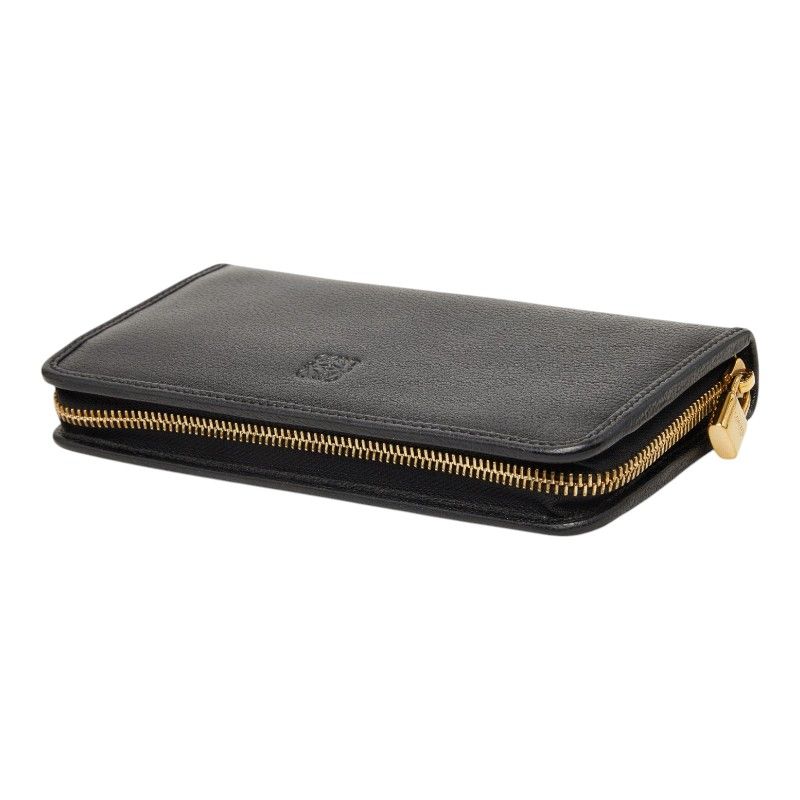 Loewe Anagram Wallet Black Leather — view 5