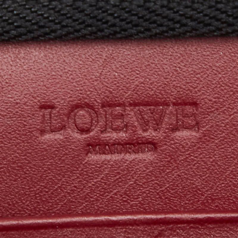 Loewe Anagram Wallet Black Leather — view 7