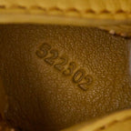Loewe Animal Bunny Bag Charm Coin Case Yellow Leather — view 6