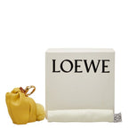 Loewe Animal Bunny Bag Charm Coin Case Yellow Leather — view 7