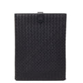 Bottega Veneta Intrecciato Tablet iPad Case Black Leather