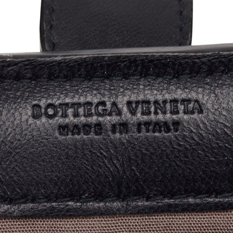 Bottega Veneta Intrecciato Tablet iPad Case Black Leather — view 7