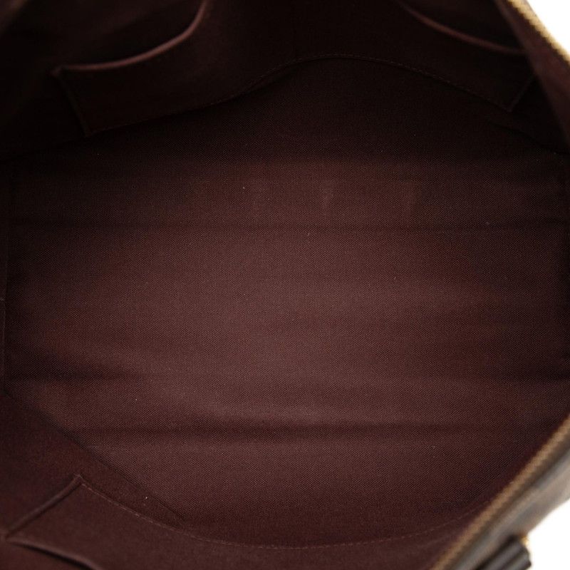 Louis Vuitton Damier Jena Tote Shoulder Bag Brown Leather — view 4
