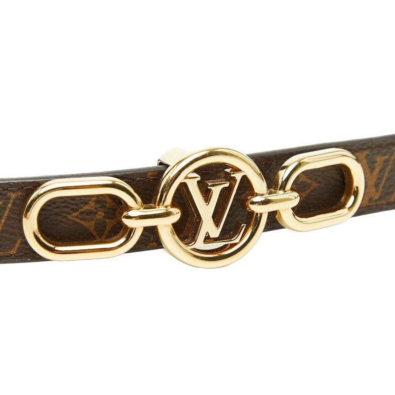 Louis Vuitton LV Circle Prime 20 Buckle Belt 80/32 Brown — view 4