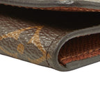 Louis Vuitton Monogram Multicles 4 Key Case Brown Leather 1- Key Holder — view 4
