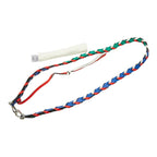 Loewe Sin Braided Shoulder Strap Multicolor Leather — view 7