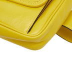 Gucci Interlocking Waist Bag / Yellow / Leather / — view 5