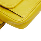 Gucci Interlocking Waist Bag / Yellow / Leather / — view 6