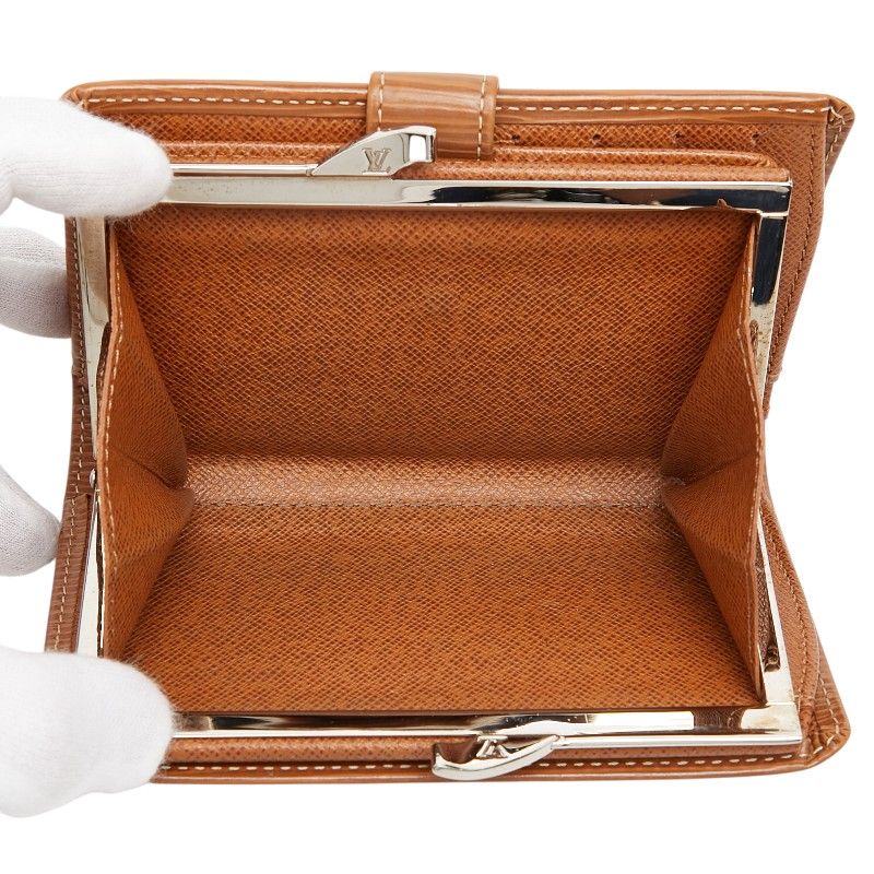 Louis Vuitton Epi Viennois Bifold Wallet Kenya Brown Leather — view 9
