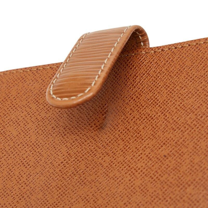 Louis Vuitton Epi Viennois Bifold Wallet Kenya Brown Leather — view 7