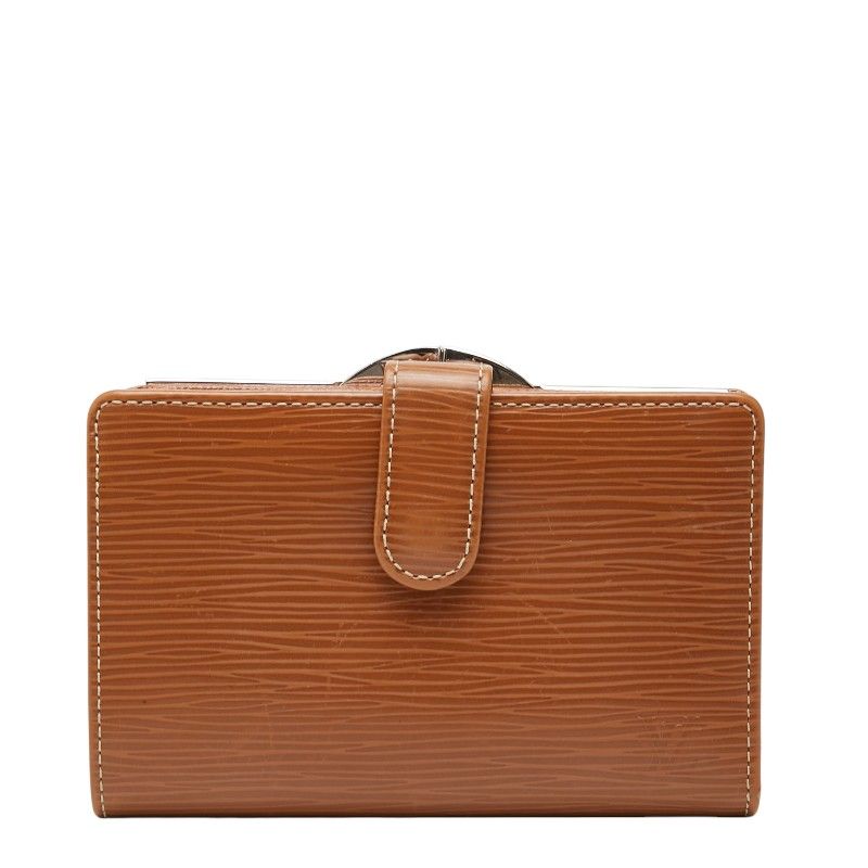 Louis Vuitton Epi Viennois Bifold Wallet Kenya Brown Leather