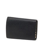 Gucci Double Key Case Black Leather 1- Key Holder — view 2