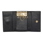 Gucci Double Key Case Black Leather 1- Key Holder — view 6