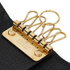 Gucci Double Key Case Black Leather 1- Key Holder — view 7