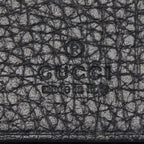 Gucci Double Key Case Black Leather 1- Key Holder — view 8