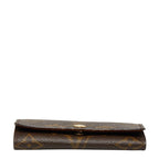 Louis Vuitton Monogram Multicles 4 Key Case Brown Leather 1- Key Holder — view 3