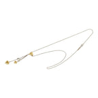 Tiffany & Co Multi Heart Drop Necklace 18k Yellow Gold 18k White — view 4