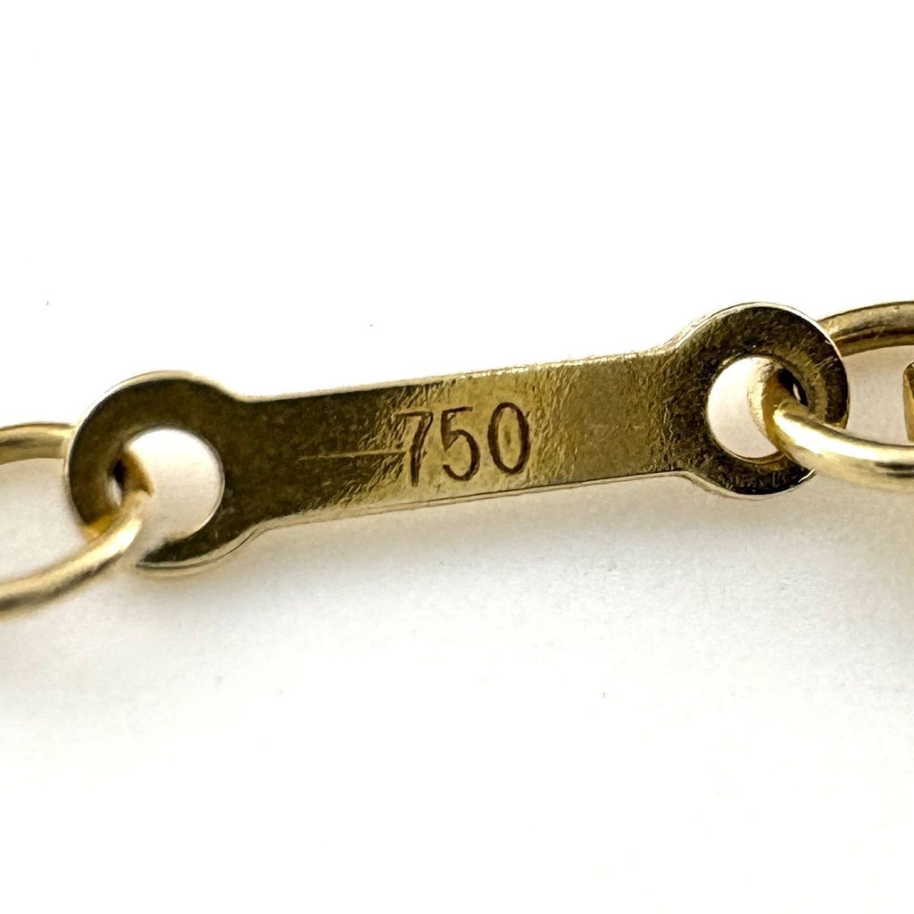Tiffany & Co by the Yard Necklace YG Yellow Gold Pendant Diamond Elsa Peretti — view 7