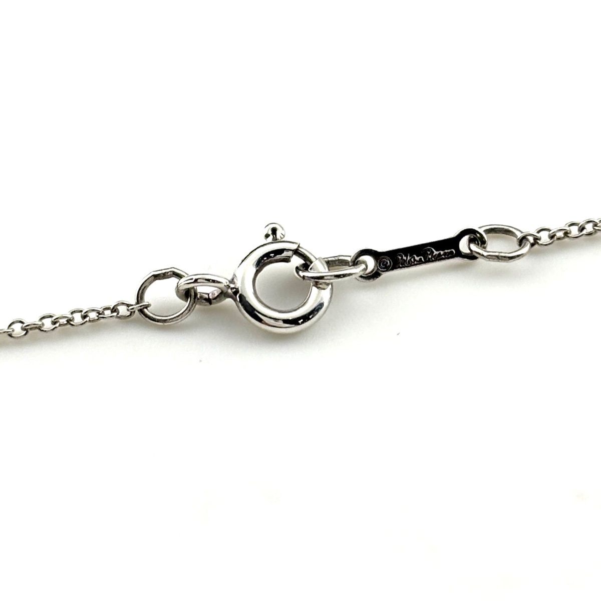 Tiffany & Co Loving Heart Diamond Necklace Silver Pendant Pave — view 5