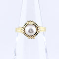 Tiffany & Co Pearl Ring YG Yellow Gold