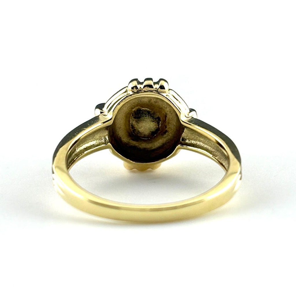 Tiffany & Co Pearl Ring YG Yellow Gold — view 4