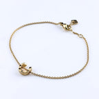 Chanel Quilted Coco Crush Bracelet YG Yellow Gold