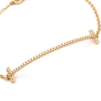 Tiffany & Co Bracelet T Smile 18k Pink Gold Diamond Small 0.11 Carat Pave — view 2