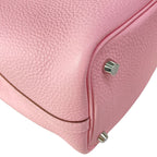 Hermes Handbag Picotin Lock PM Rose Sakura Silver — view 9