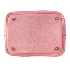 Hermes Handbag Picotin Lock PM Rose Sakura Silver — view 5