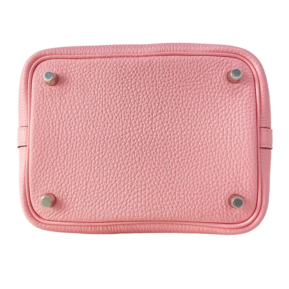 Hermes Handbag Picotin Lock PM Rose Sakura Silver — view 5