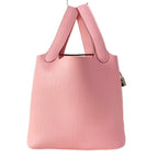 Hermes Handbag Picotin Lock PM Rose Sakura Silver — view 3