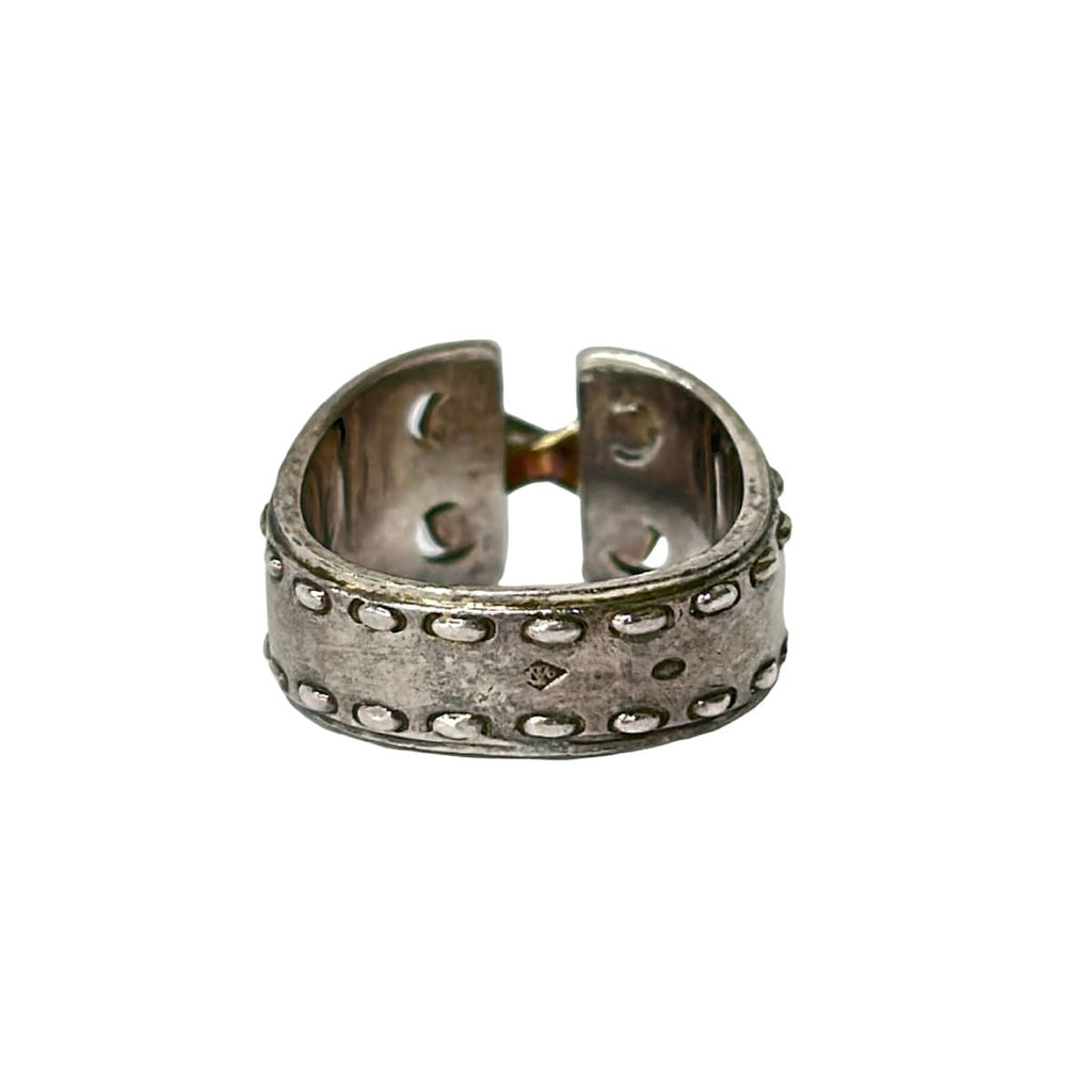 Hermes Ring 52 Silver Gold — view 4