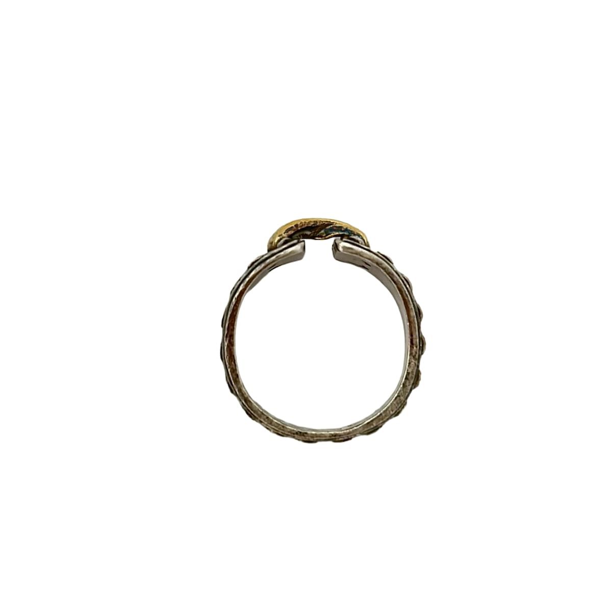 Hermes Ring 52 Silver Gold — view 5
