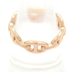 Hermes Ring 53 Chaine D'ancre PM 18k Pink Gold — view 3