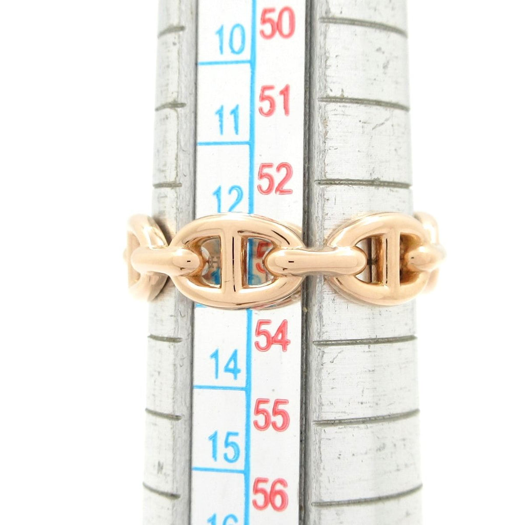 Hermes Ring 53 Chaine D'ancre PM 18k Pink Gold — view 6