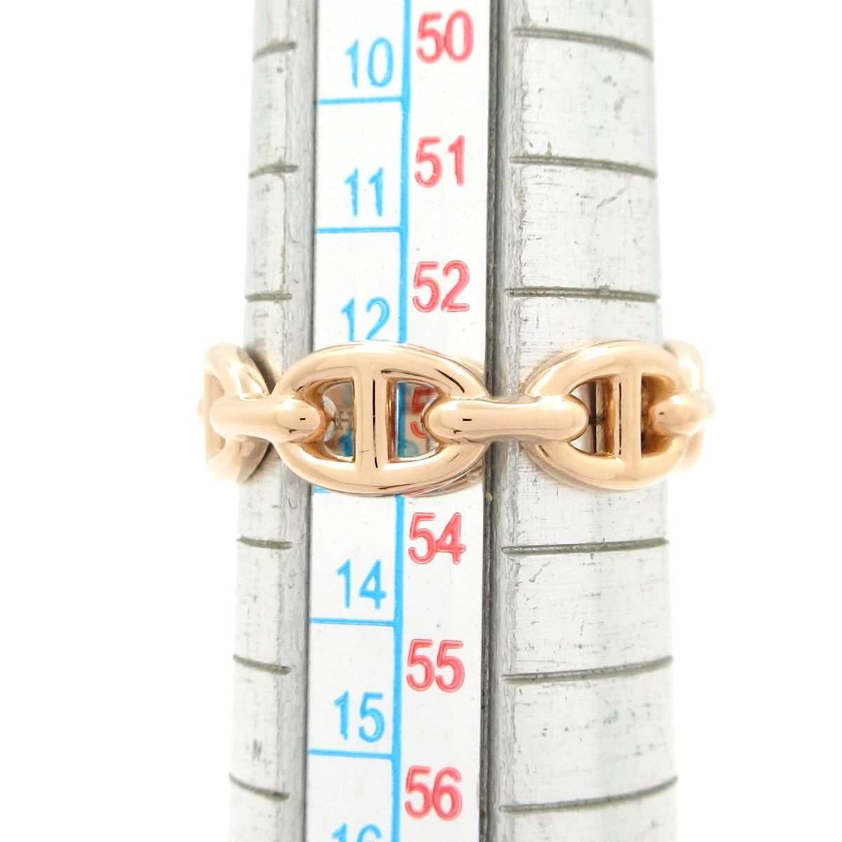 Hermes Ring 53 Chaine D'ancre PM 18k Pink Gold — view 6