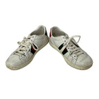 Gucci Sneakers 36 Ace White Green Red Embroidery Leather — view 2