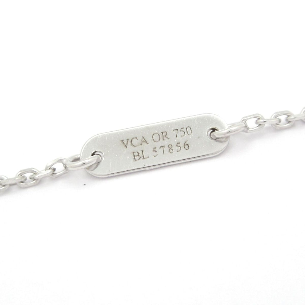 Van Cleef & Arpels Necklace Croix Cross 18k White Gold Diamond — view 5