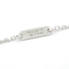 Van Cleef & Arpels Necklace Croix Cross 18k White Gold Diamond — view 5